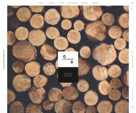 Guillaume Bouvet — Artisan Menuisier, Designer