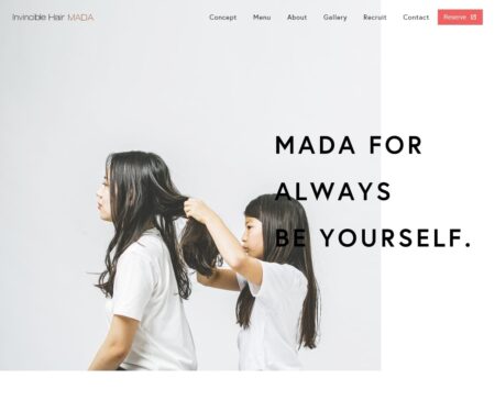 Invincible Hair MADA｜姫路の隠れ家ヘアサロン