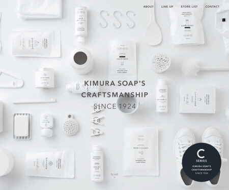 KIMURA SOAP'S CRAFTSMANSHIP｜木村石鹸 C SERIES（Cシリーズ）
