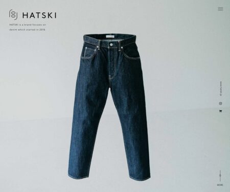 HATSKI - a brand focuses on denim which started in 2016.
