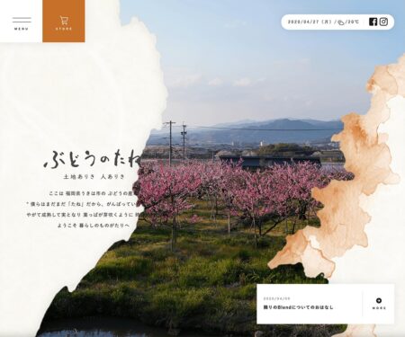 ぶどうのたね – 土地ありき 人ありき