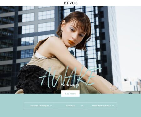 ETVOS 20summer AWAKE│《公式》エトヴォス／国産ミネラルファンデーション