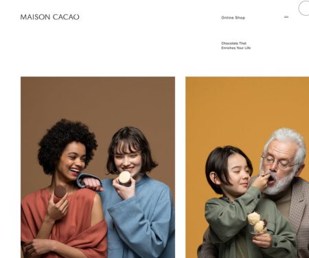 MAISON CACAO公式ブランドサイト