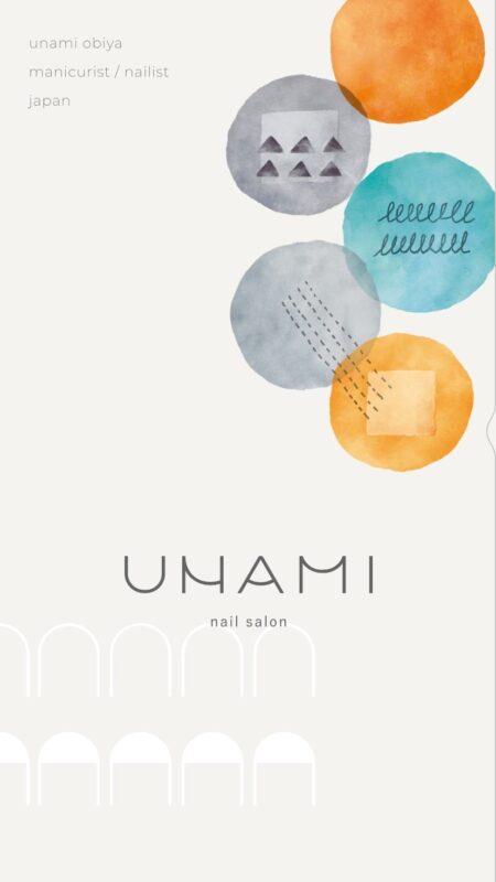 UNAMI | 神宮前にある予約制の小さなネイルサロン