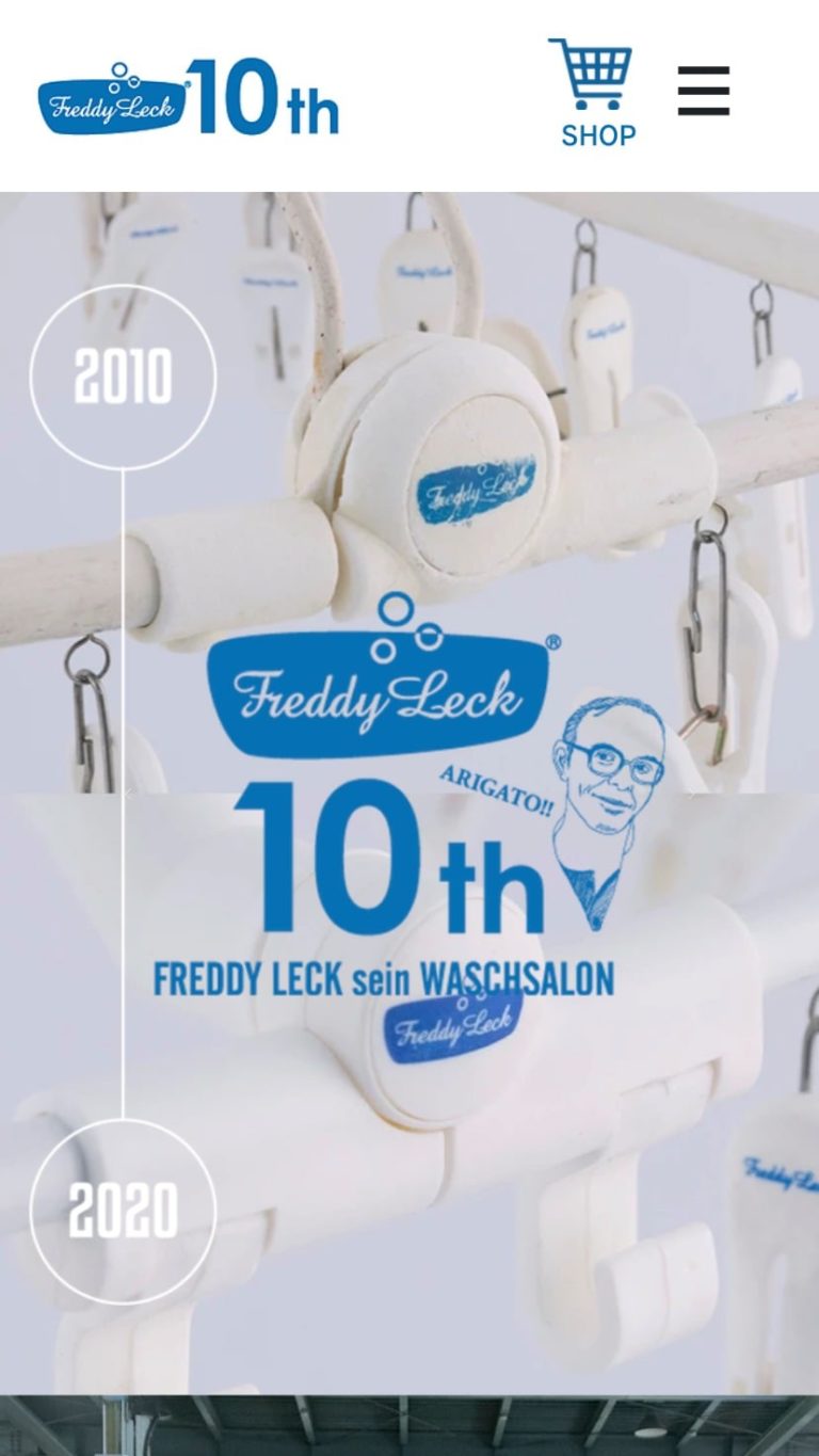 Freddy Leck Waschsalon 10th anniversary