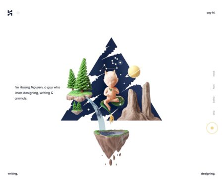 Hoang Nguyen - Designer. Writer. Animal Lover.