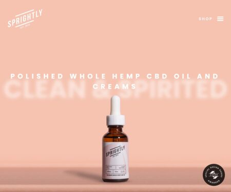 My Sprightly | Whole Hemp CBD Oil and Creams