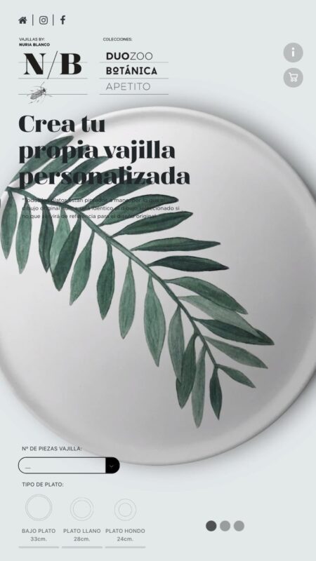 Personalizar - Vajillasbynuriablanco