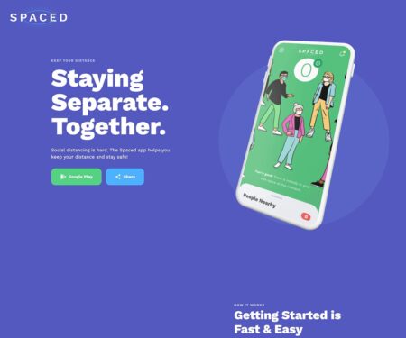 Spaced | Social Distancing App