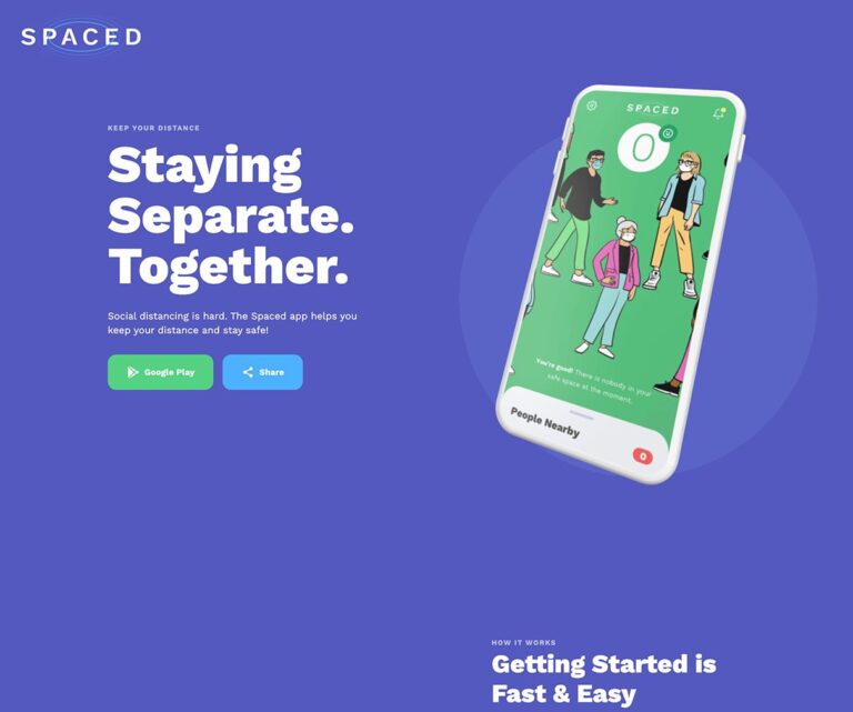Spaced | Social Distancing App