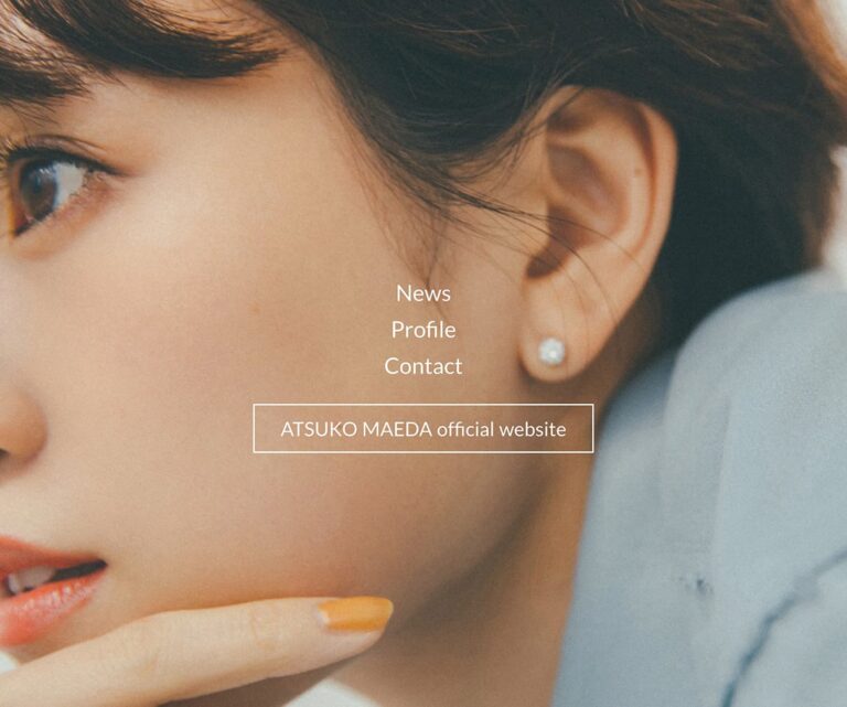 前田敦子 official website