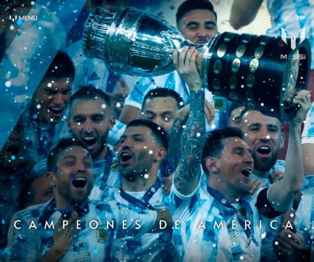 Web oficial Leo Messi