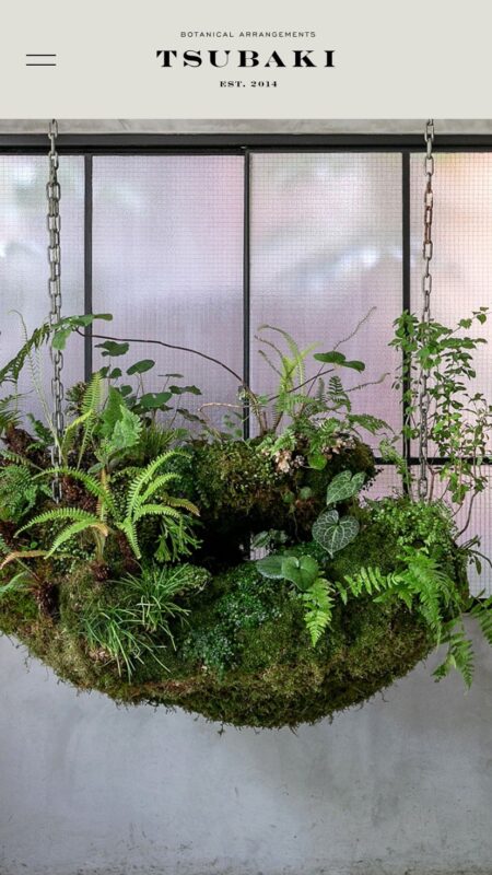 BOTANICAL ARRANGEMENTS TSUBAKI
