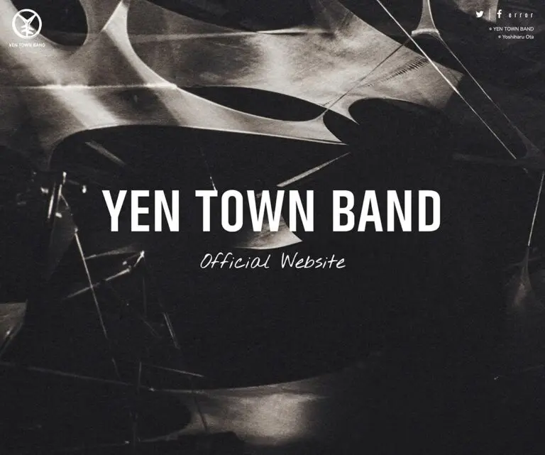 Yen Town Band デザインのこと Web Design Gallery