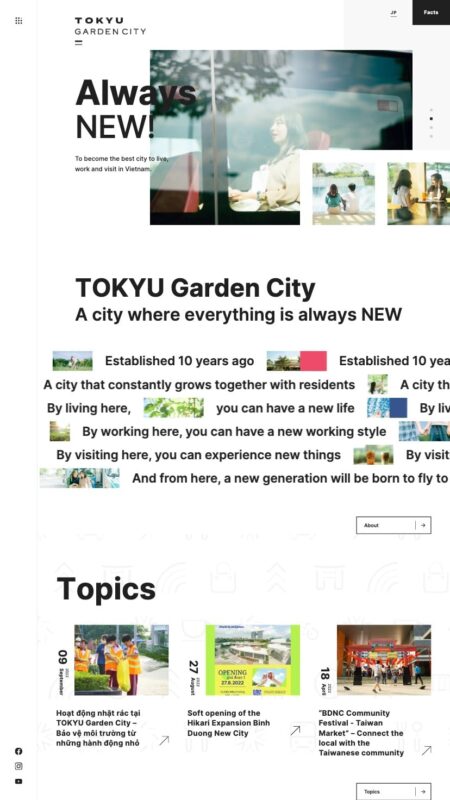 TOKYU Garden City - ベカメックス東急, ビンズオン
