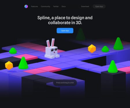 Spline - Design tool for 3D web browser experiences