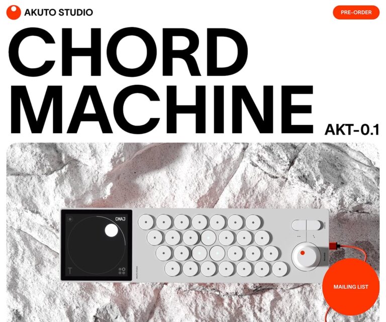 AKUTO STUDIO · CHORD MACHINE AKT-0.1