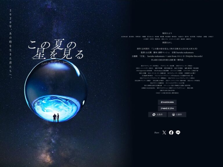 映画「この夏の星を見る」
